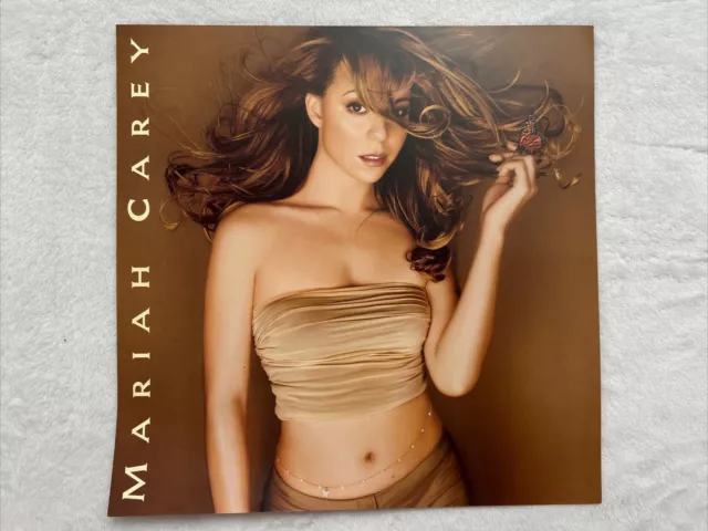 Mariah Carey Butterfly Promotional Album Flat Poster From 1997 12 x 12