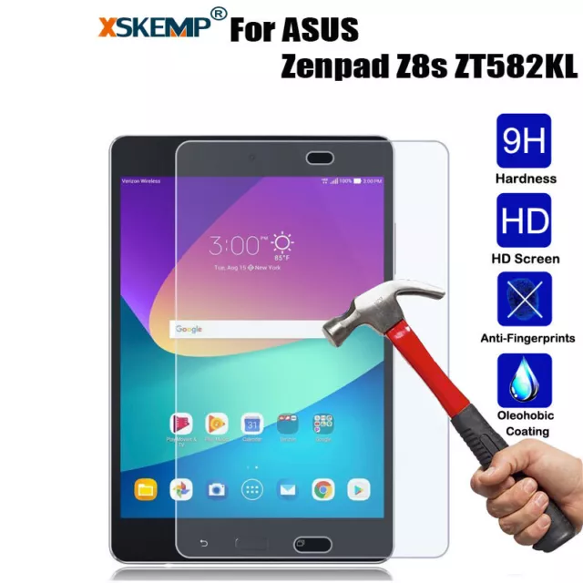 ASUS Zenpad Z8s ZT582KL Tablet Tempered Glass Screen Protector Cover Shield Film