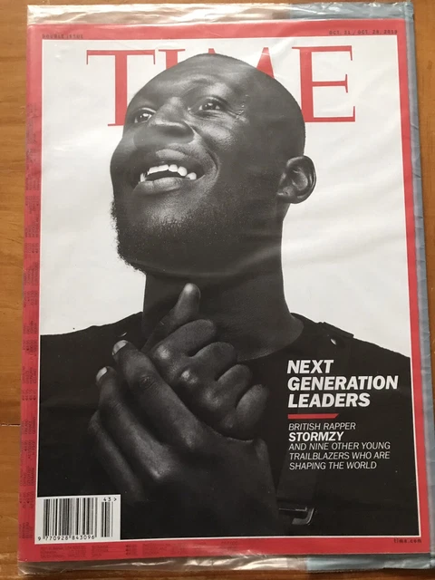 TIME MAGAZINE 2019 Stormzy British Rapper Next Generation Leaders NEW ...