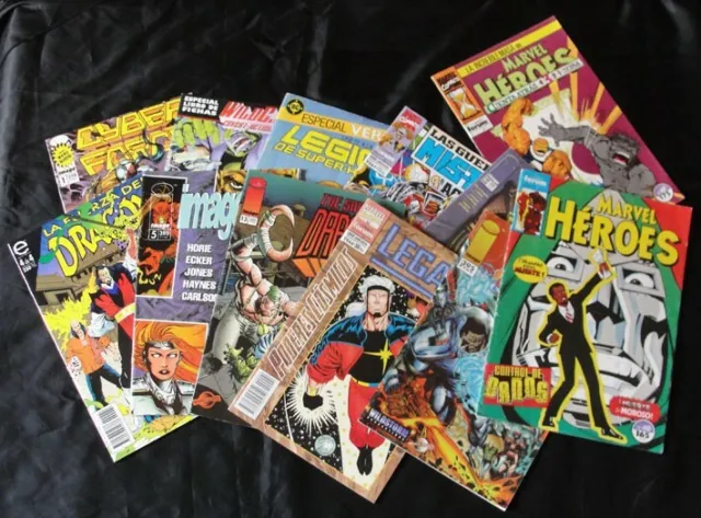 Lote 16 Comics Variados - Marvel Comics, Planeta Agostini, Forum, Etc..