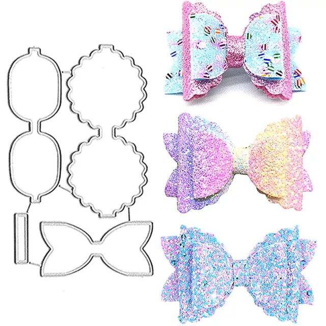 Beautiful Bow Knot Cutting Die Template Metal Cutting Dies Scrapbooking Crafts