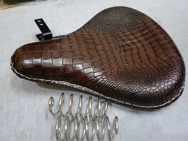 Selle Brooks Swift Cuir Marron – Angle Effet Bois Vintage – Angleterre