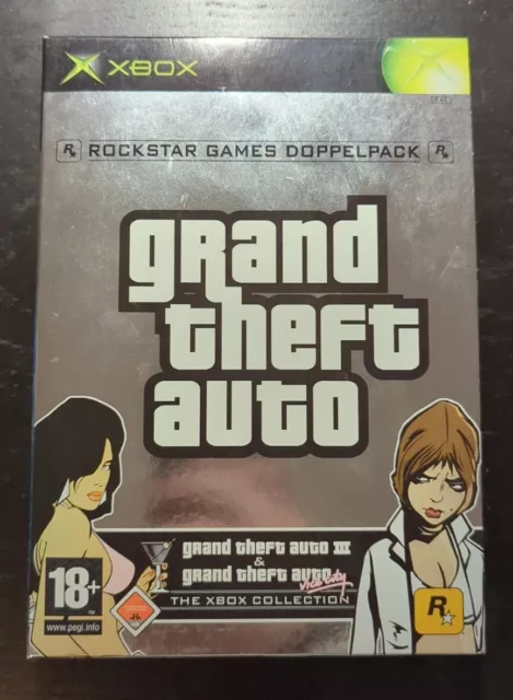 Grand Theft Auto Doppelpack (Dt.) TOP! Für Sammler! (Microsoft Xbox, 2003)