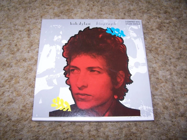 BOB DYLAN – Biograph – Original 1985 3-Cd Deluxe Box Set