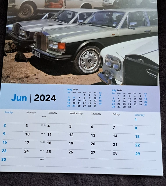 ROLLS ROYCE / Bentley Calendars 2024 EUR 17,82 PicClick DE
