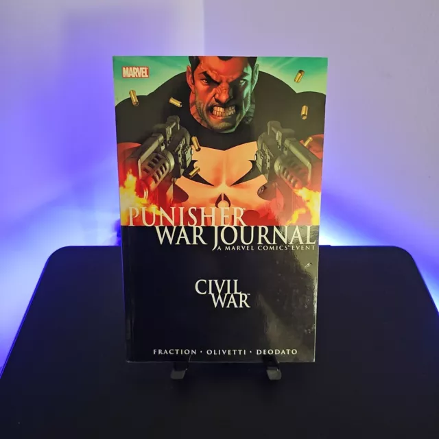 Punisher War Journal Vol. 1 Trade Paperback Marvel Civil War Matt Fraction