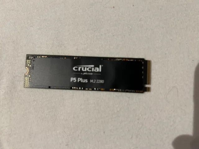 Crucial P5 Plus 2TB PCIe 4.0 3D NAND NVMe M.2 6600MB/s Solid State Drive
