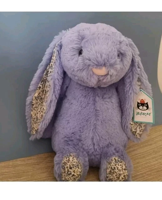 JELLYCAT BLOSSOM Bluebell Bunny Soft 8 Small Blue Rabbit JELLY3162 14.50 PicClick UK