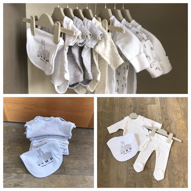 Pacchetto vestiti bambino piccolo/precoce/prematuro neutro/unisex ragazzo/ragazza.