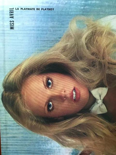 PLAYBOY FRANCE. AVRIL 1978. April 78 Poster. Centerfold. Pamela Jean Bryant. EUR 12,00 - PicClick FR