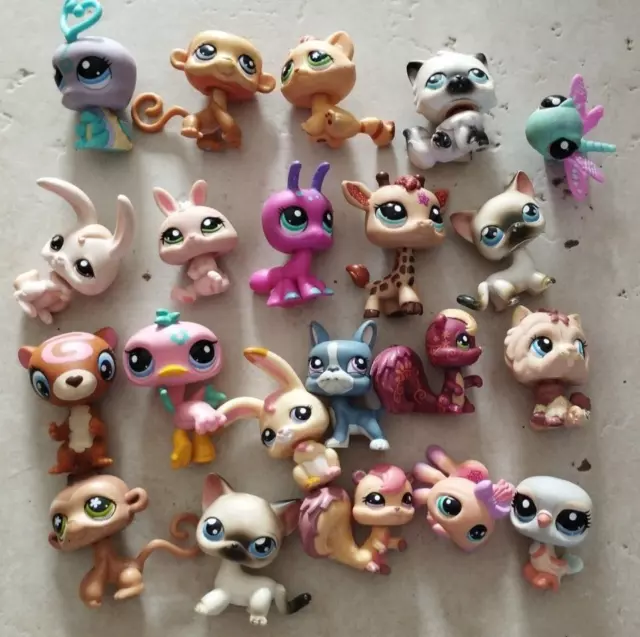 🦄LOT de figurines PETSHOP, LPS + minis petshops, chiens, chats et autre 🦄