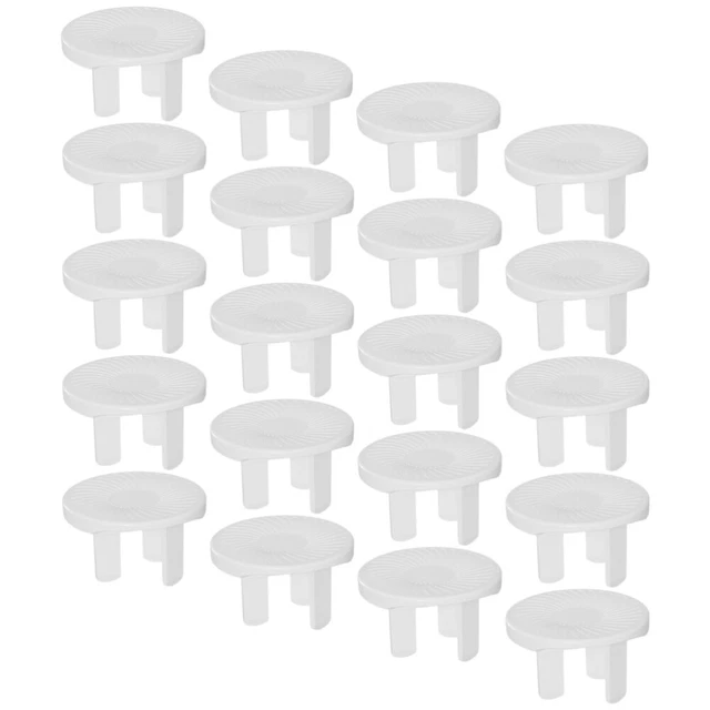 20 PCS Steckdosenschutz Steckdosenabdeckung Staubdicht Installieren