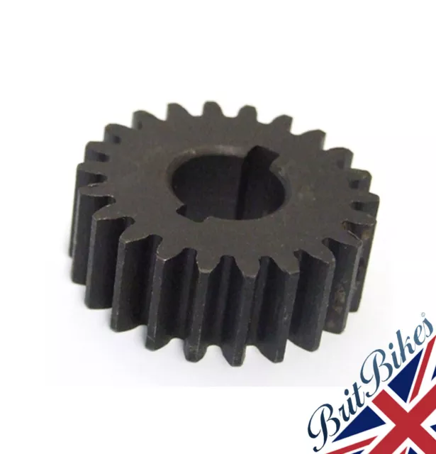 Genuine Lucas Magneto E3L Steel Dynamo Drive Gear (22T) - Lu454495 454495