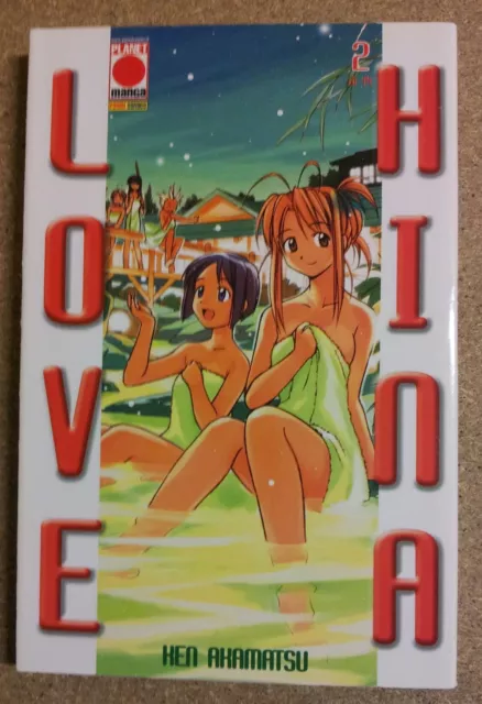 Love Hina n. 2 di Ken Akamatsu * Negima * Prima ed. Planet Manga