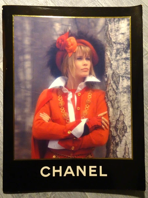 CATALOGUE CHANEL - Automne-Hiver 1993-1994 - Claudia Schiffer