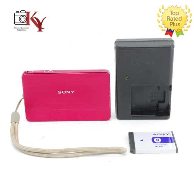 NEAR MINT] SONY Cyber-shot DSC-T700 PINK 4.0x Optical Zoom
