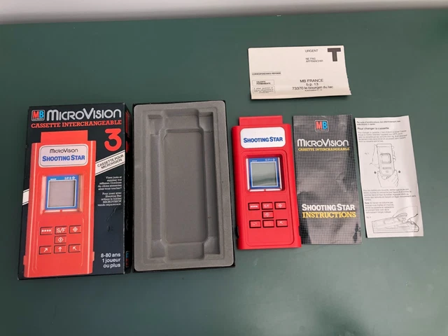 Enchères Lot 63 - Console MB MicroVision - France 1980 En boite