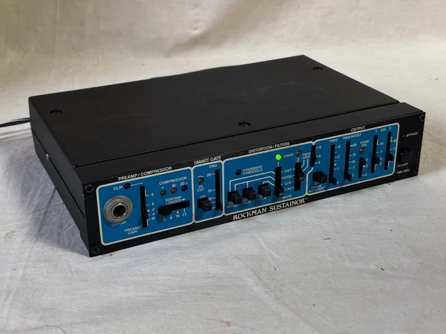 SR&D ROCKMAN X100 Model IIB 1983 Headphone Amp Junk Condition for