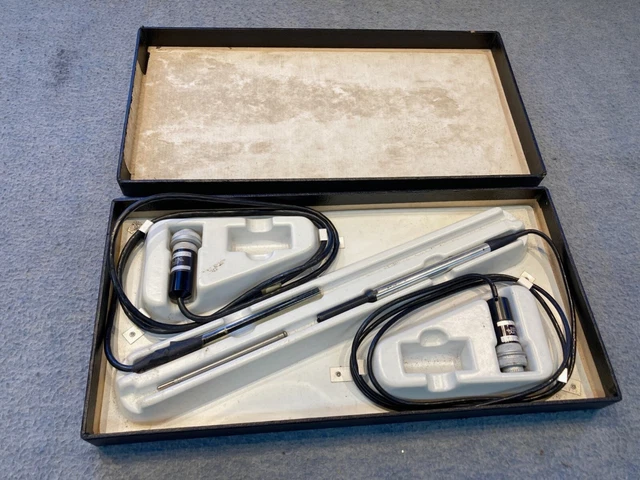 vtg BELL gaussmeter PROBES STE1-0104 & T-6102 GAUSS MAGNETIC SENSOR MAGNETOMETER vtg BELL gaussmeter PROBES STE1-0104 & T-6102 GAUSS MAGNETIC SENSOR MAGNETOMETER