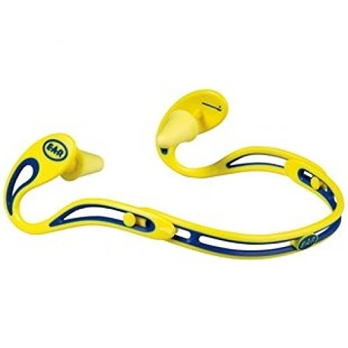 EÃ‚Â·AÃ‚Â·R Swerve Banded Hearing Protector, Corded, Yellow