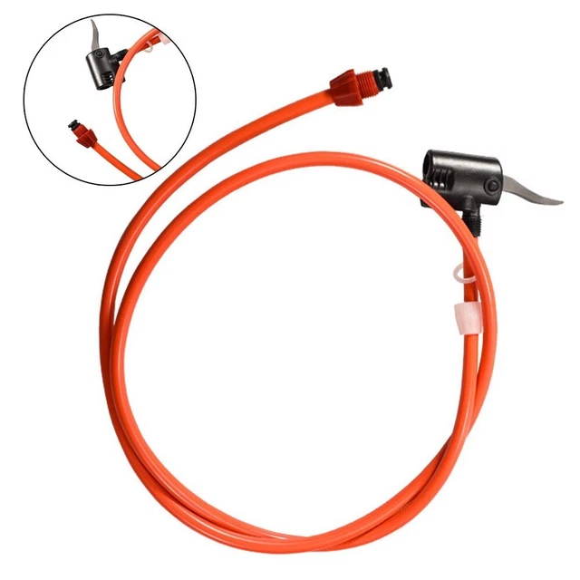 Tuyau De Pompe à Air Vélo 125 Cm - Connecteur Haute Performance - Neuf Japon