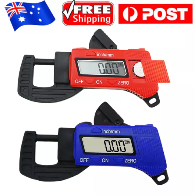 0.5inch Portable LCD Digital Electronic Thickness Gauge Meter Micrometer Tester