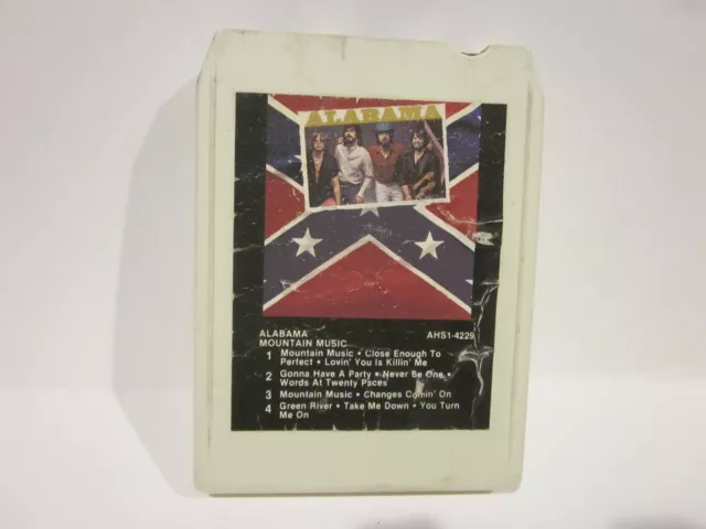 ALABAMA Mountain Music 8 Track tape RCA