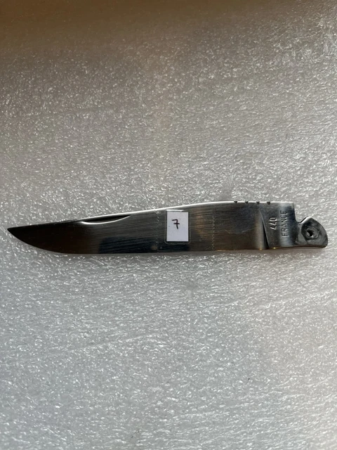 Lame couteau de poche inox 440 France n 7