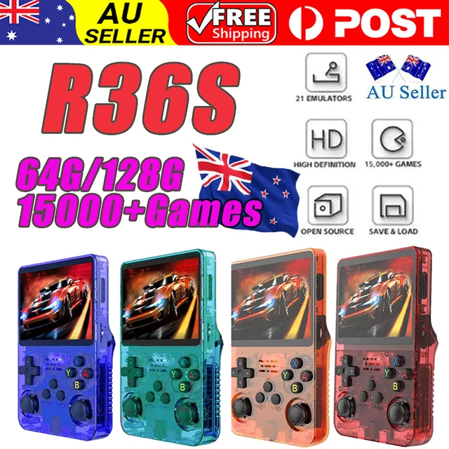 2024 EDITION R36S Retro Handheld Video Game Console Linux System 3.5in ...