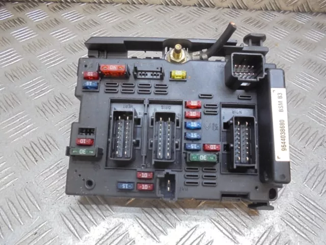 Peugeot Citroen Bsm B3 Under Bonnet Fuse Box 9644038680 Delphi