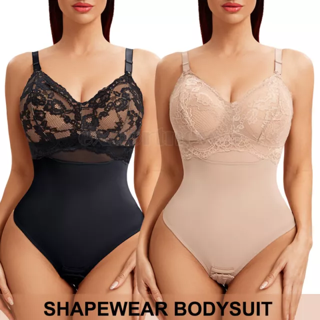 Women Seamless Shapewear Bodysuit Tummy Control Body Shaper