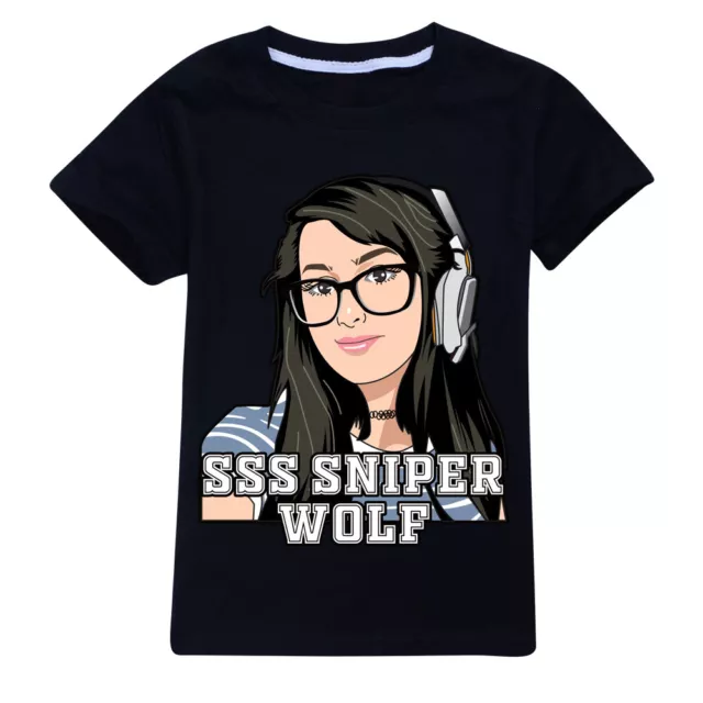 SSSniperWolf Unisex Kid T Shirt 100% Cotton AU Shop