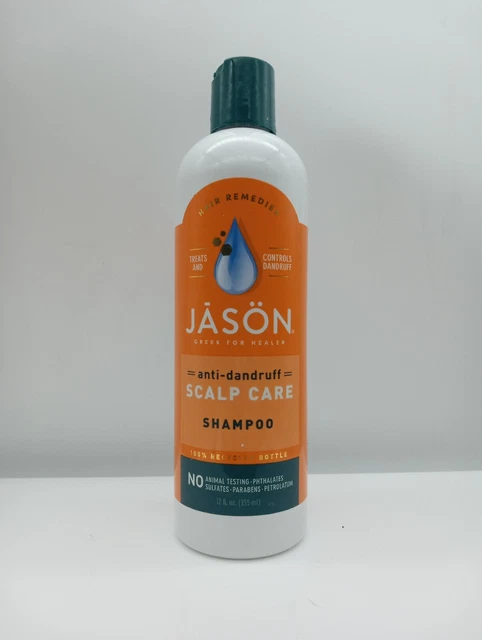 Jason Dandruff Relief Treatment Scalp Care Shampoo, 12 Oz