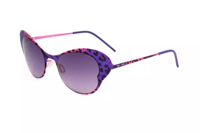 Italia Independent MOD 0216 I-THIN METAL ZEBRAFFA 50/19/140 Women's Sunglasses