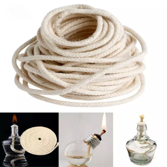 Cotton Wick Burner For Oil Kerosene Alcohol Lamp Torch Wine Bottle 2