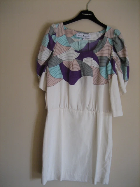 Robe Chemise Alembika Neuve - Couleur Noir Et Gris - Taille 2 (voir Dimensions) - Valeur 149€ - Neuf Avec étiquettes