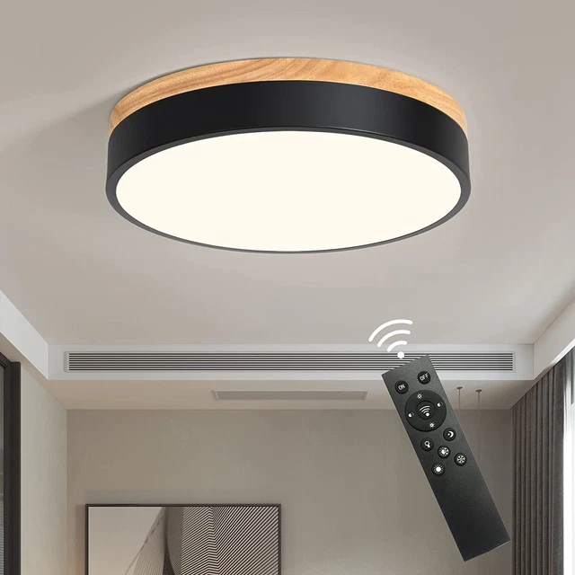 Moderne LED Unterputz Deckenleuchte Memory Funktion Deckennähe Leuchten