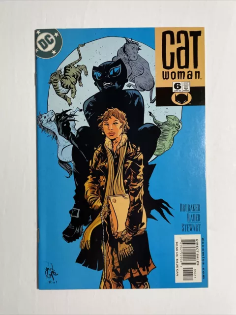 Catwoman #6 (2002) 9.4 NM DC High Grade Comic Book Ed Brubaker Cover