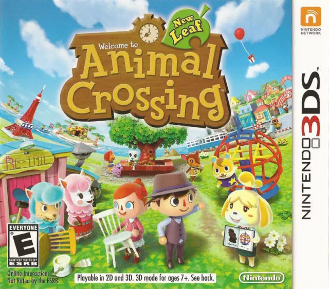 Animal Crossing: New Leaf - Nintendo 3DS cartridge TESTED