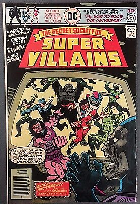 SECRET SOCIETY OF SUPER VILLAINS #3 (1976) DC Comics Captain Cold Grodd VG+