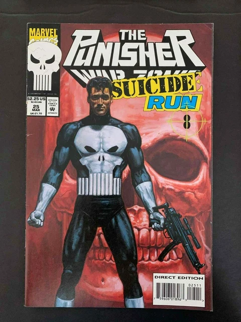 Punisher War Zone  #25  Marvel Comics 1994 Vf