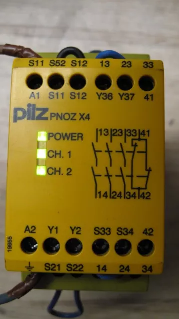 Pilz PNOZ X4 774738 Sicherheitsrelais 230VAC 5.0VA 50...60Hz