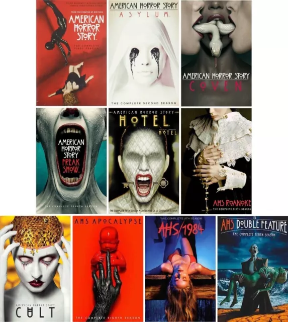 American horror story complete series seasons 1-10 (dvd bundle set collection)