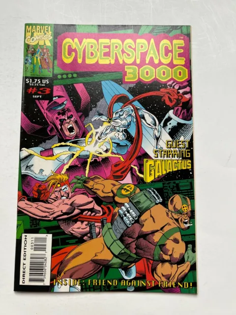 Cyberspace 3000 #3 (Marvel Comics, 1993) VF+
