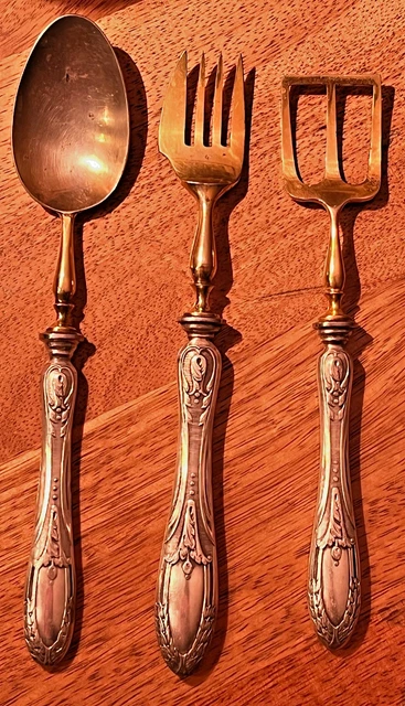 Lot De 11 Couverts Wellner Silber AWS - Fourchettes Et Cuillères - Motif éléphant - Début 1900