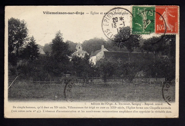 Carte Postale Ancienne (CPA) Bretigny-sur-Orge (91) - Station Et Magasin Le Barbier - Période Années 1900 - Rare