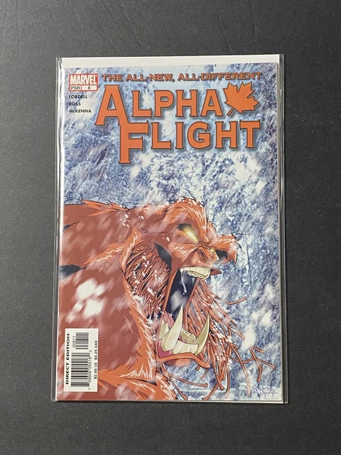 Marvel Comic Book The All New All Different Alpha Flight #8