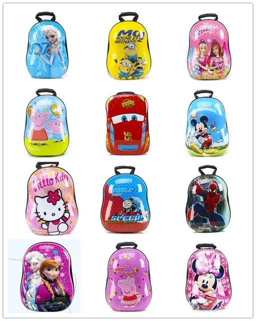 Kids Animal Rucksack Hard Shell School Travel Bag Shoulder Backpack Hand Luggage