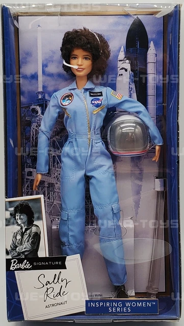 Sally Ride Astronaut Barbie Doll Inspiring Women Series 2019 Mattel FXD77 NRFB 2