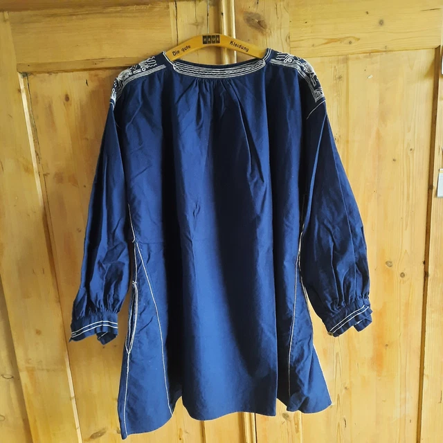 ORIGINAL SCHWÄBISCHER BAUERNKITTEL Rieser Blauhemd Gr. XL EUR 75,00 ...